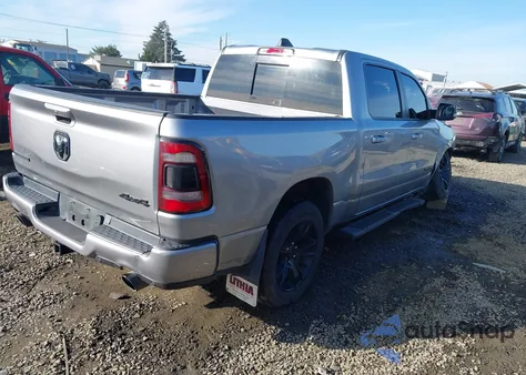 2021 Ram 1500 Big Horn 4X4 5'7 Box from USA, damaged, VIN 1C6SRFFT9MN716799
